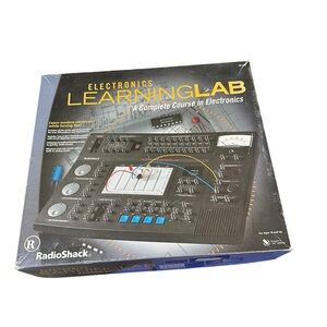 Electronics Learning Lab Complete Course Breadboard Build Circuits RadioShack